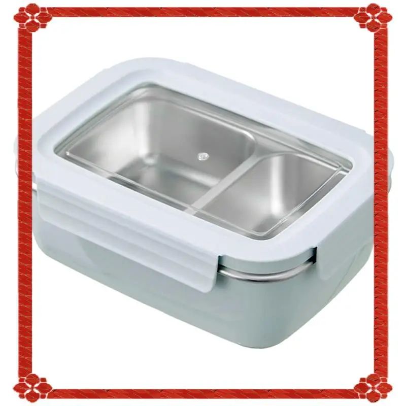 

24-часовая доставка, большая емкость, ланч-бокс Bento из нержавеющей стали 304, со съемной крышкой, герметичный портативный студенческий разделитель, дизайн C