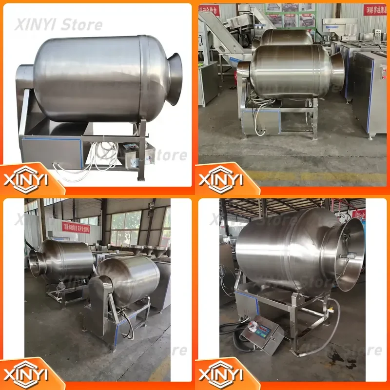Frequency Conversion Vacuum Tumbling Machine for Marinated Meat Flavor Mixer for Chicken Wings Beef Meat Mixer Food