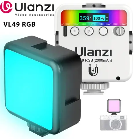 VL49 RGB LED Video Light 2500K-9000K Ulanzi
