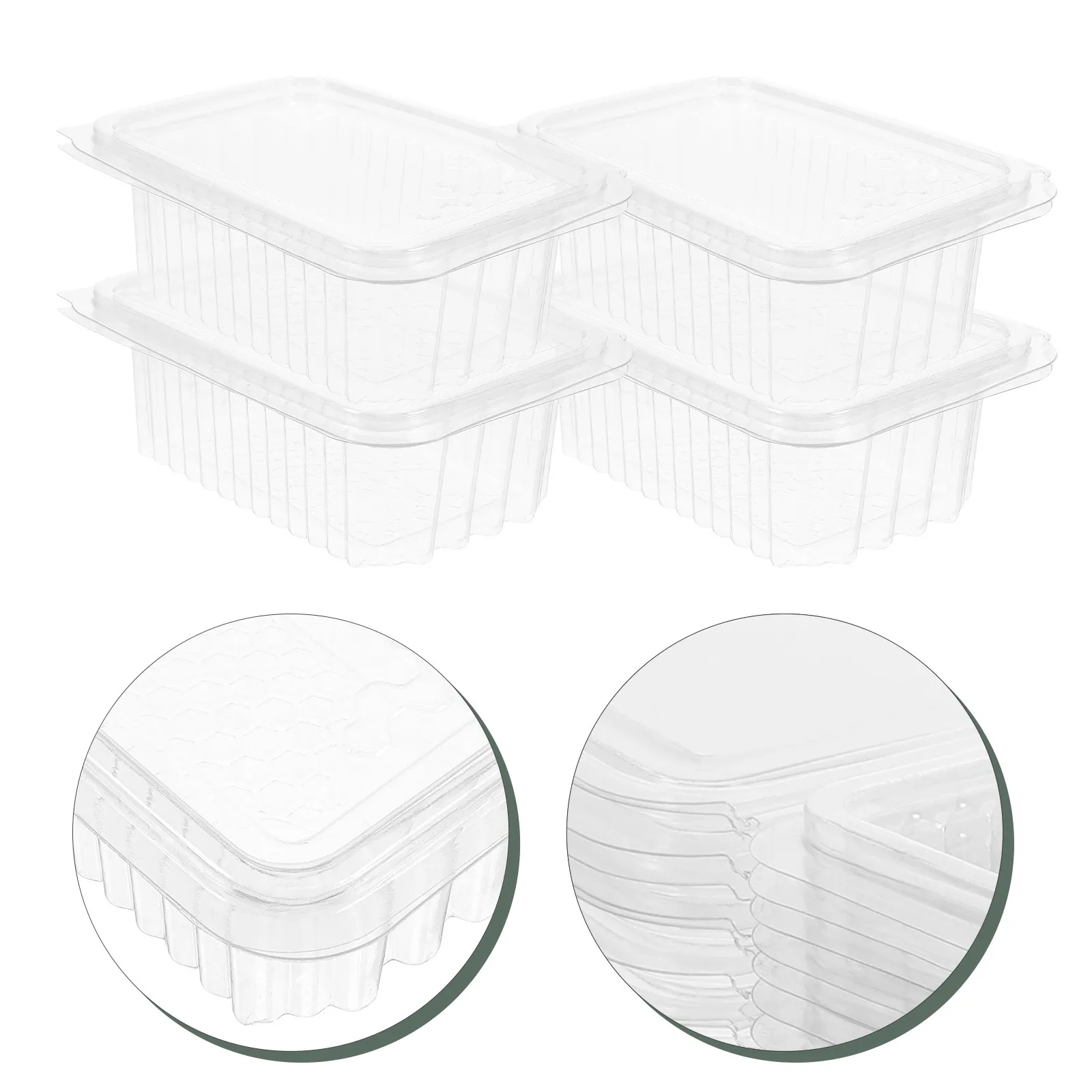 

10 шт. Принадлежности для пчеловодства: Оборудование для ульев, контейнер для меда с крышкой, прозрачный контейнер для сот