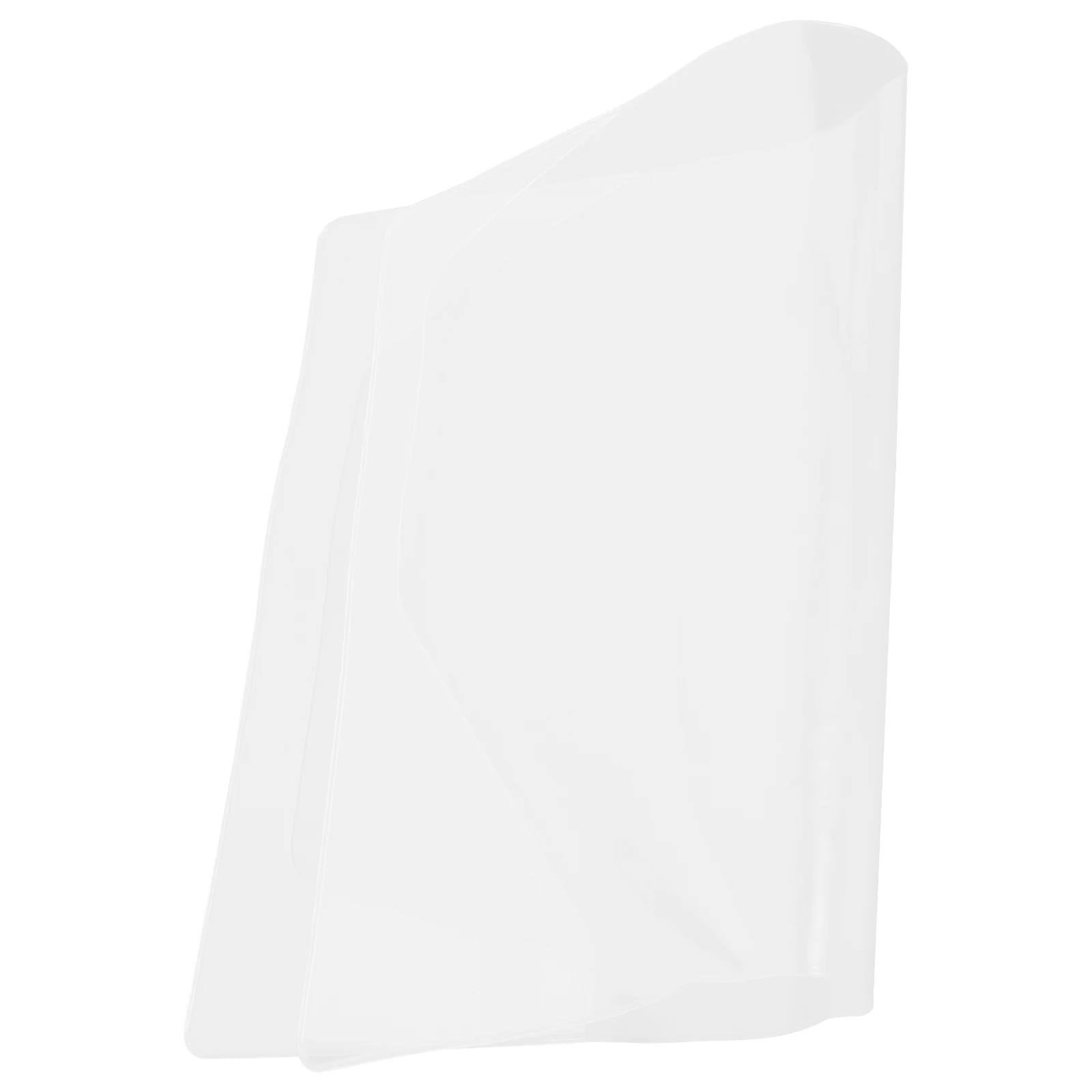 

PVC Book Covers Transparent Protective Sleeves A5 Size Planner Cover Textbook Film Document Holder Reusable for School