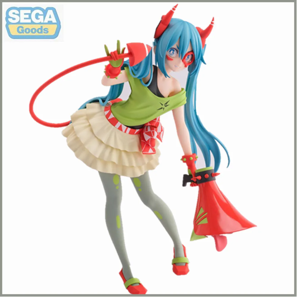 In Stock Original Anime Hatsune MIKU DIVA X FIGURIZM A DEMONSTAR PVC Action Figure Miku Cute Toys for Children Collector