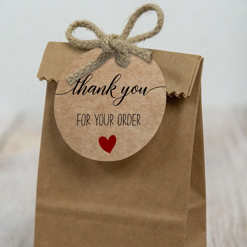 50PCS  Kraft Paper Tags \