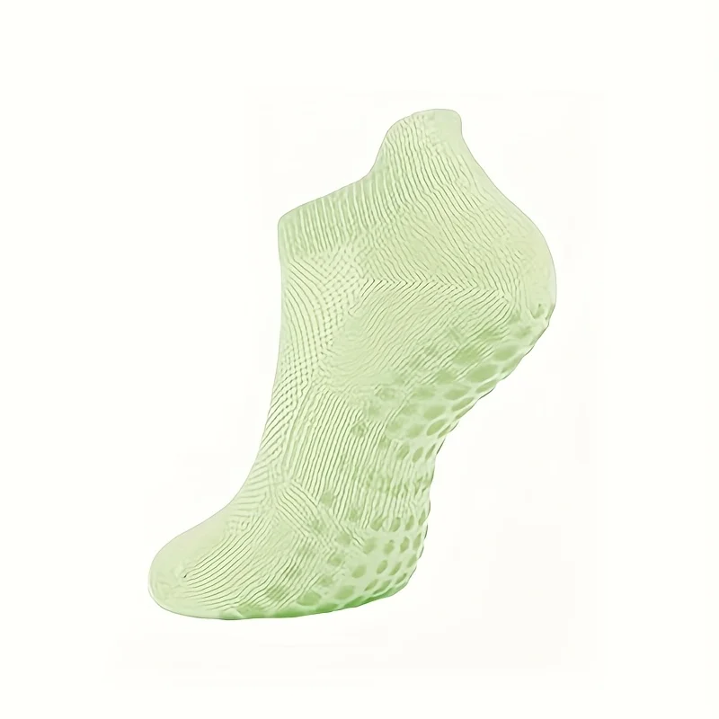 1 Paar Grip-Pilates-Socken für Damen, Yoga-Sportsocken für Barre, Ballett und Barfuß-Workout – Detail 10