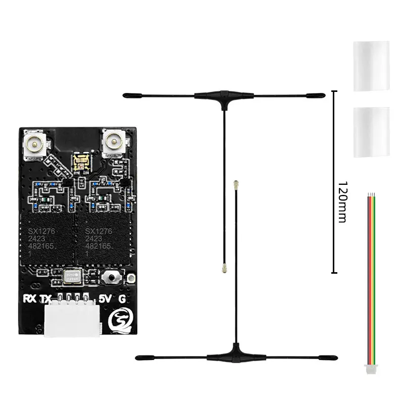 

SEQURE ELRS 915MHz/868MHz Dual RX True Diversity Dual Antenna Receiver FPV Racing Drone Fixed Wing Small Size Long Distance