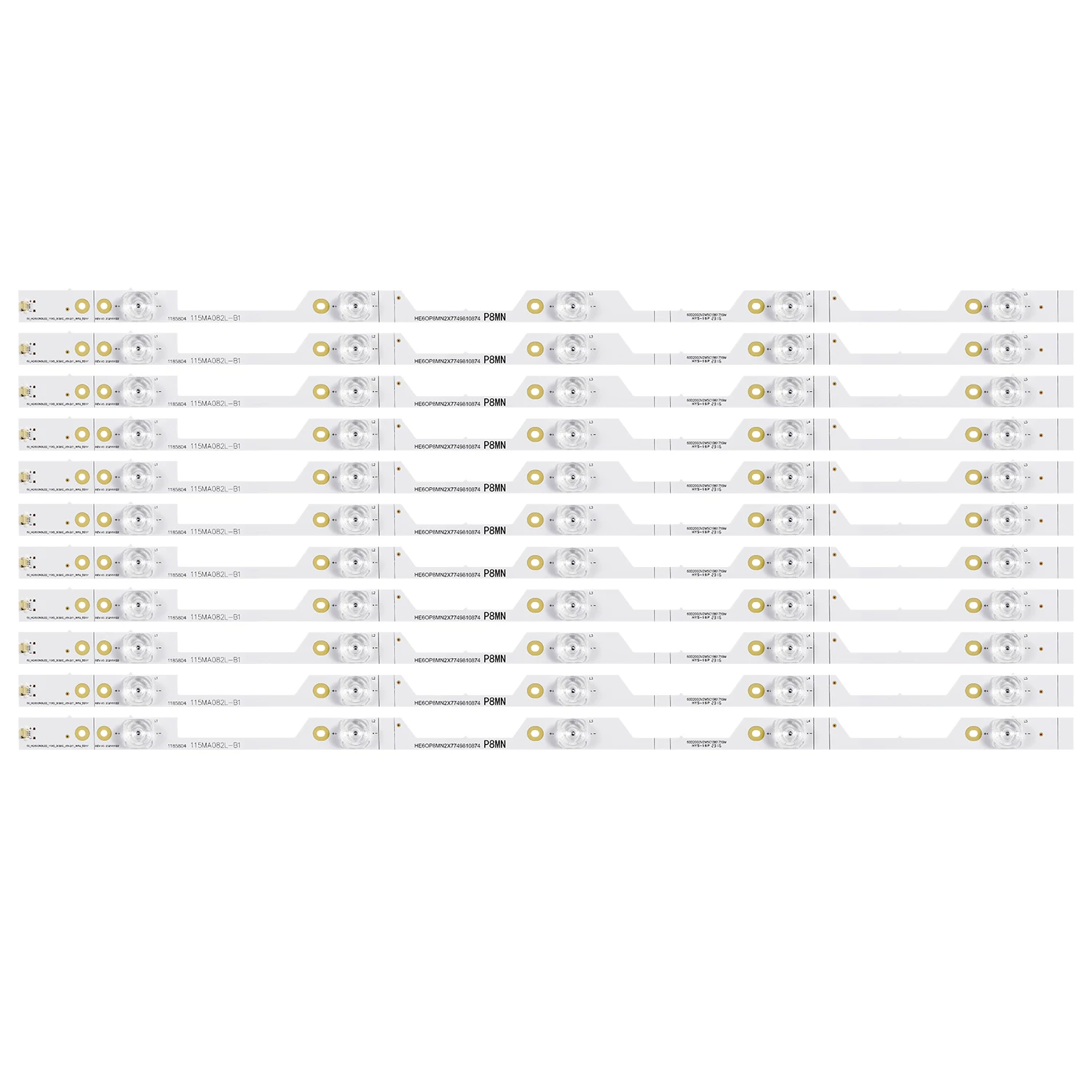 

11 шт./компл. 5 светодиодов светодиодная подсветка barHD600N3U22-L2B HE60QZMN HD600N3U21 HD600N3U22 LED60E5U LC-60P6070U 60DU6070 H60NEC5600