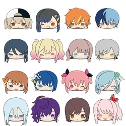 Peluche Geunine 8cm Mochi Mascot Anime PROJECT SEKAI Wonderlands X Showtime Nightcord Vivid BAD SQUAD Leo/Need Plush colgante Toy