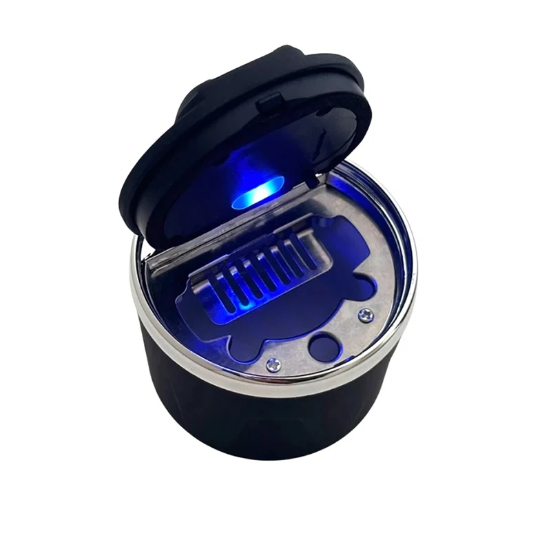 

Auto Car Ashtray Fit for Jetour Traveller T2 2023-2025 Modified Push-open Cover Multi-function Luminous Ashtray Car Accessories