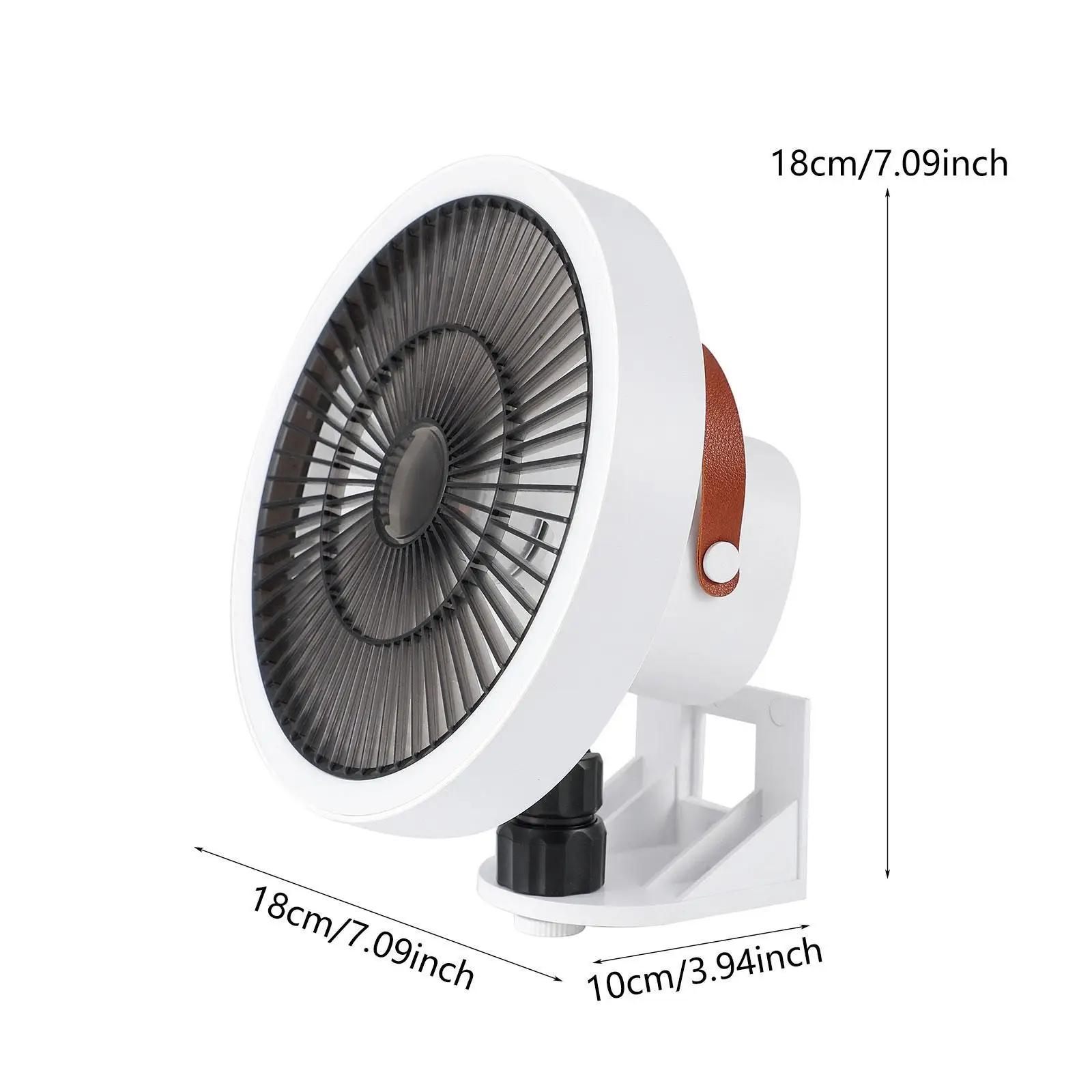 Настенный вентилятор 5 В/2 А, ночник, простая установка 180 °   Потрясающая головка с радиоуправлением для кухонного рабочего стола в помещении, гаражное основание