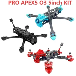 PRO APEX5 O3 5inch KIT 225mm Frame FPV Racing Frame For O3 Air Unit HD Carbon Fiber Quadcopter Frame Kit 5.5mm arm For APEX FPV