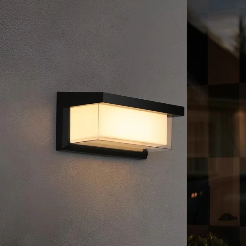 New Solar Wall Light Outdoor Garden Villa Patio Door Decoration Human Body Induction