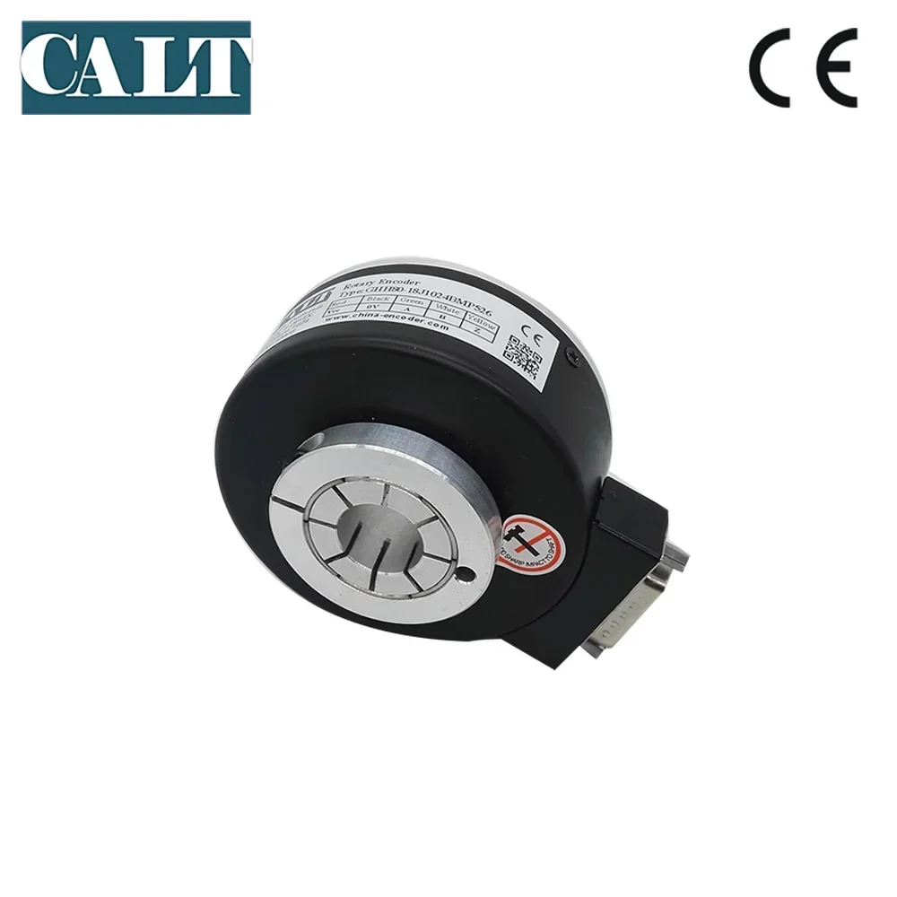 

IN STOCK NEW 30mm Hollow Shaft 1024ppr NPN Rotary Encoder GHH80-30J1024BMC526 for Lifting Machine