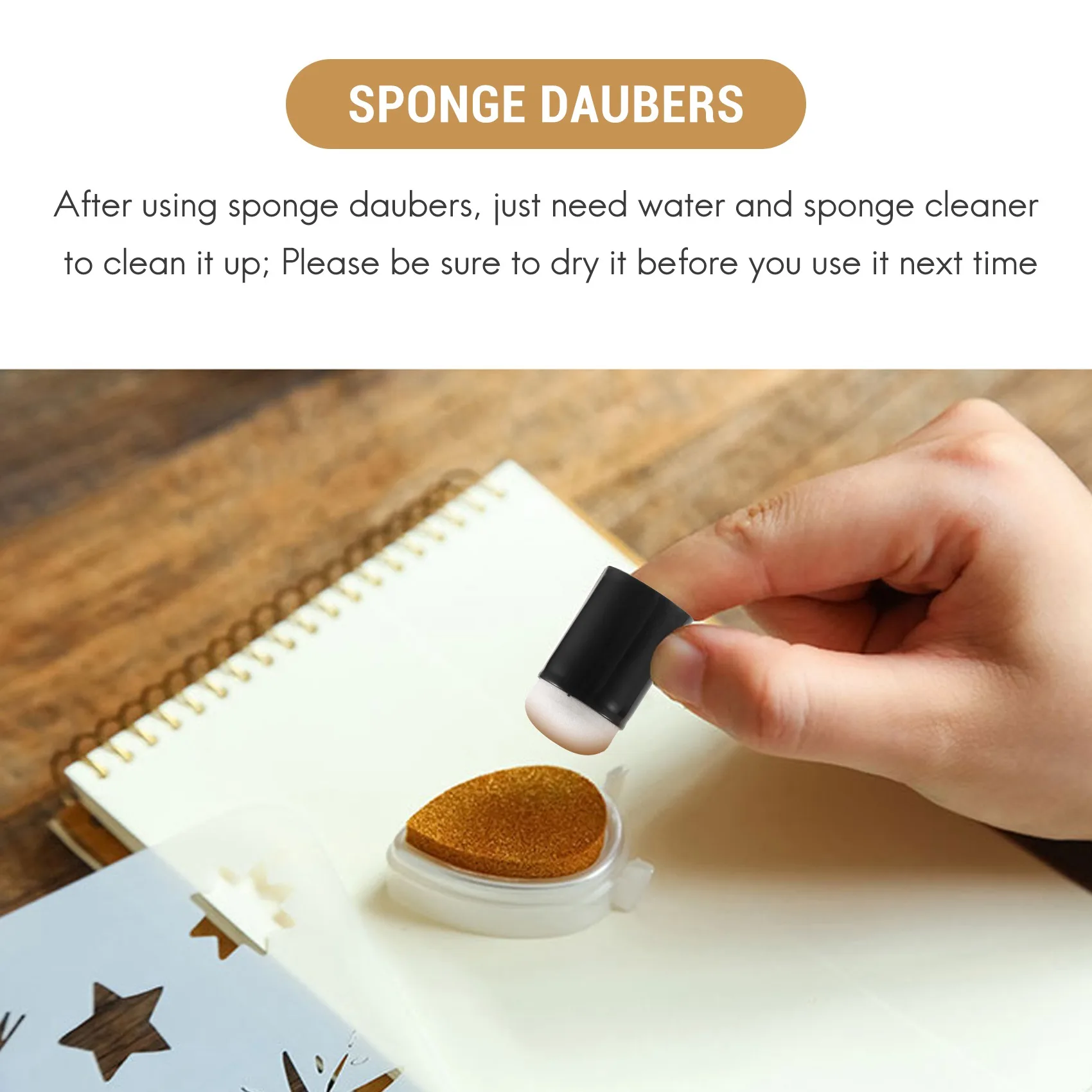 L68A66 Pcs Finger Sponge Daubers Finger Painting Sponge Craft Drawing Sponge Dauber Set for Painting Art Ink Crafts Card