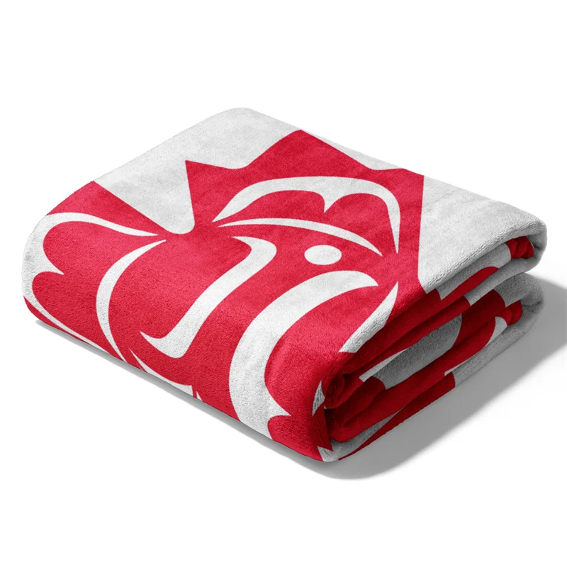 Gaslight Gatekeep Girlboss Canadian Native Indigenous Throw Blanket for Women Men Girls Boys Kids Pets Dogs Cats Couch Sofa