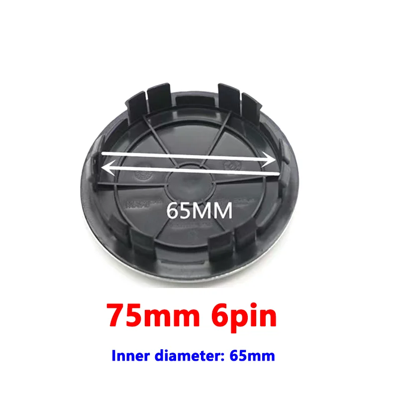 20 قطعة 75 مللي متر 6 دبوس A1674015900 ل حافة السيارة الغبار واقية غطاء شعار شارة عجلة غطاء محور مركزي شعار اكسسوارات السيارات التصميم #2