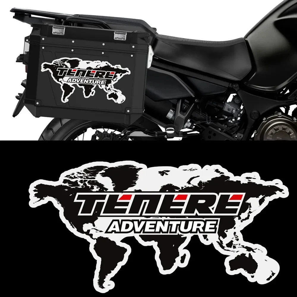 For Yamaha SUPER Tenere 700 1200 Stickers Tank Pad Protector Trunk Luggage Cases Emblem Symbol Fairing Helmet 2019 2020 2021