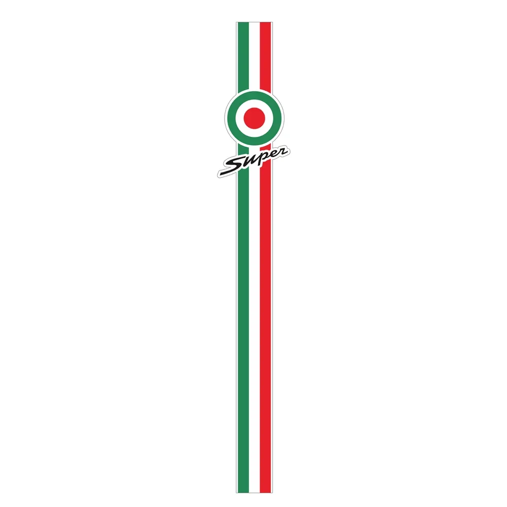 For Piaggio Vespa LXV GTS 150 250 300 Super Sport Reflective Sticker Motorcycle Front Decal