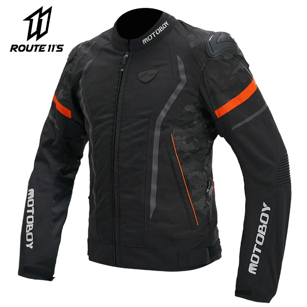 

Motorcycle Jacket Men Breathable Motorcycle Riding Jacket Summer Style Locomotive Suit Absorb Sweat Cycling Clothes Comfortable