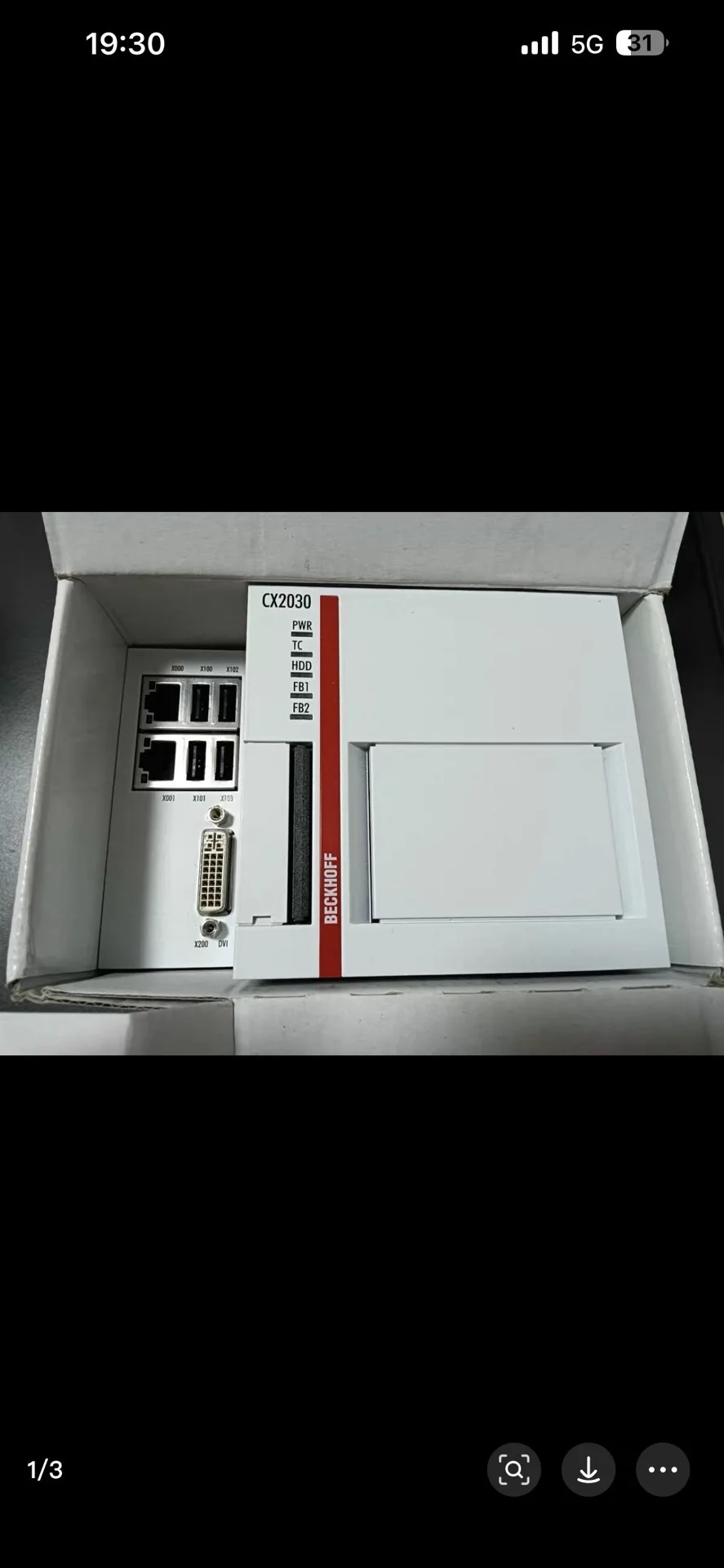 CX2030-0125 Beckhoff host PLC controller, high quality