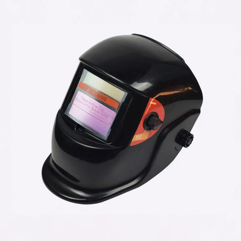 

Auto darkening welding helmet/welding mask/MIG MAG TIG/4arc sensor/Solar cell&Replaceable Li-batteries