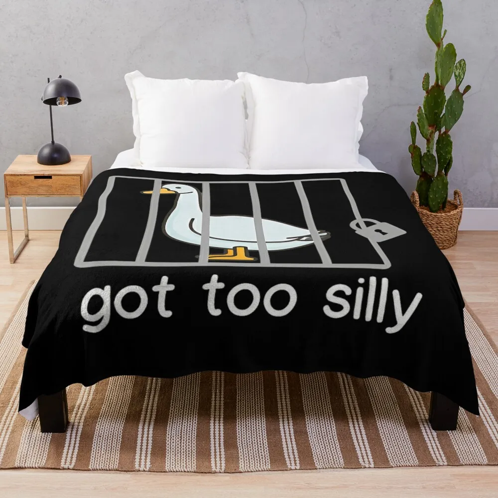 

Got Too Silly Goose Throw Blanket Summer Sofa Quilt Giant Sofa Weighted Blankets