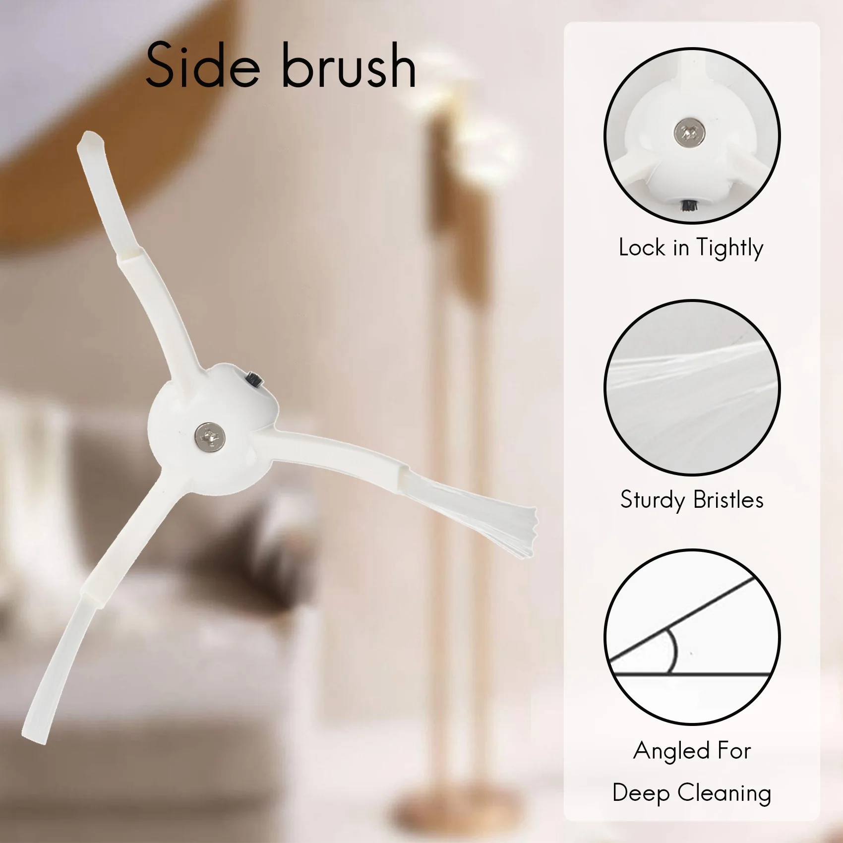 

A77I 6 боковых щеток + 4 фильтра Hepa + 2 основных щеток для Xiaomi Vacuum 2 Roborock S50 Mi, запчасти для робота-пылесоса, аксессуары