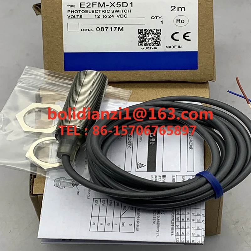 In stock    New proximity switch sensor   E2FM-X5D1 E2FM-X2D1 E2FM-X5B1