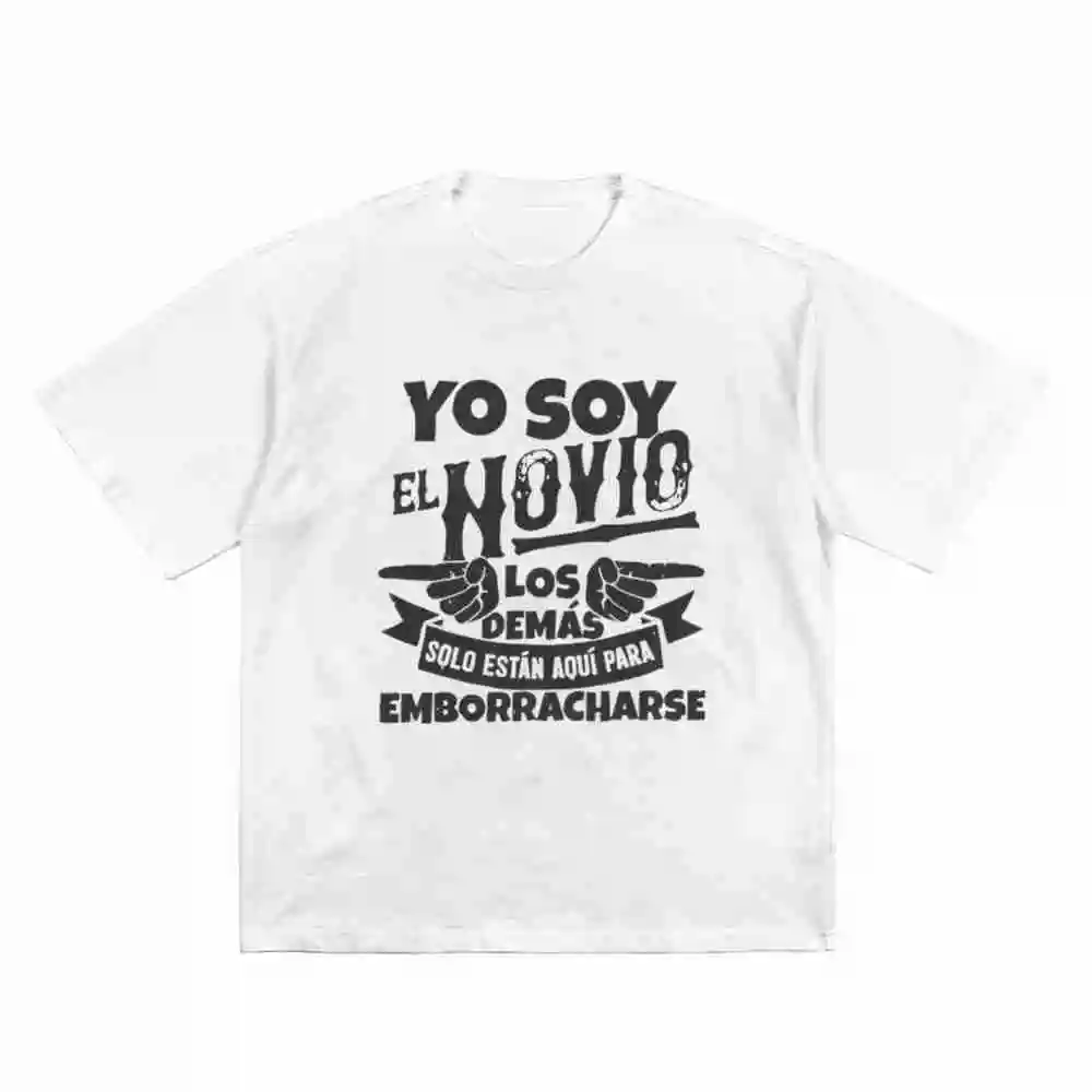 Yo Soy El Novio Spanish Groom Short Sleeve Tee 100% Cotton T-Shirt