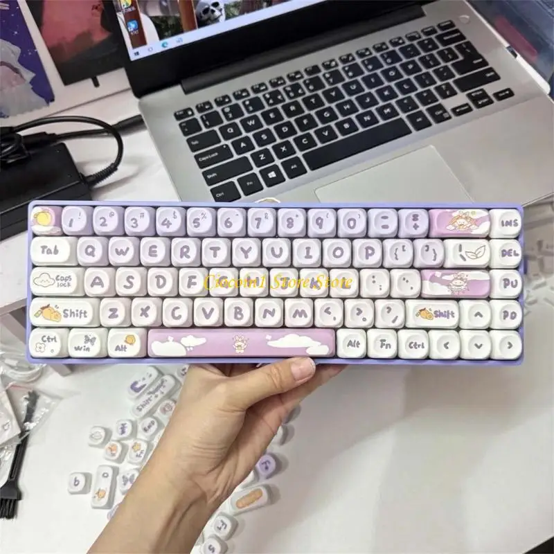 A3PC 116Keys Cartoon Cakecap