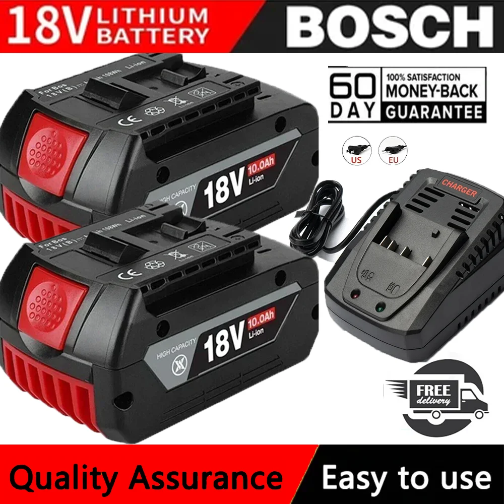 NEW For BOSCH 18V battery 8.0AH Li-ion battery gba 18v battery Professional GSR GSB BAT618 BAT618G BAT609 GSR18V GBA18V BAT610