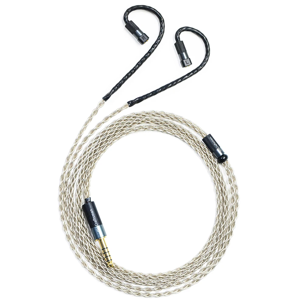 6N Single Crystal Silver IEM Upgrade Cable for QDC Anole V14, Anole VX, Anole V6, Gemini, Tiger, Folk, Debut, V3 II, 8Pro, 4Pro