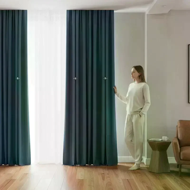 1 Pair Magnetic Curtain Buttons Detachable Clips For Home Window Treatment Light Leakage Prevention And Adjustable Curtains