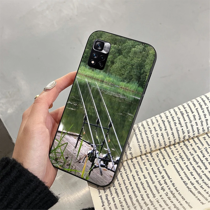 Fishing Gear Phone Case For Xiaomi Redmi note 13 12 Pro 11S 11 10 Pro 10S 12S Redmi 10 13C 9C