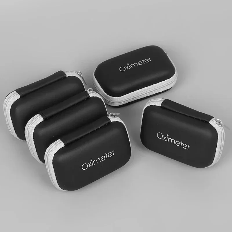 Caixa de armazenamento para oxímetro, layout razoável de bolsa de ferramentas, bolsas para embalar produtos, kit de itens essenciais de viagem, bolsa protetora