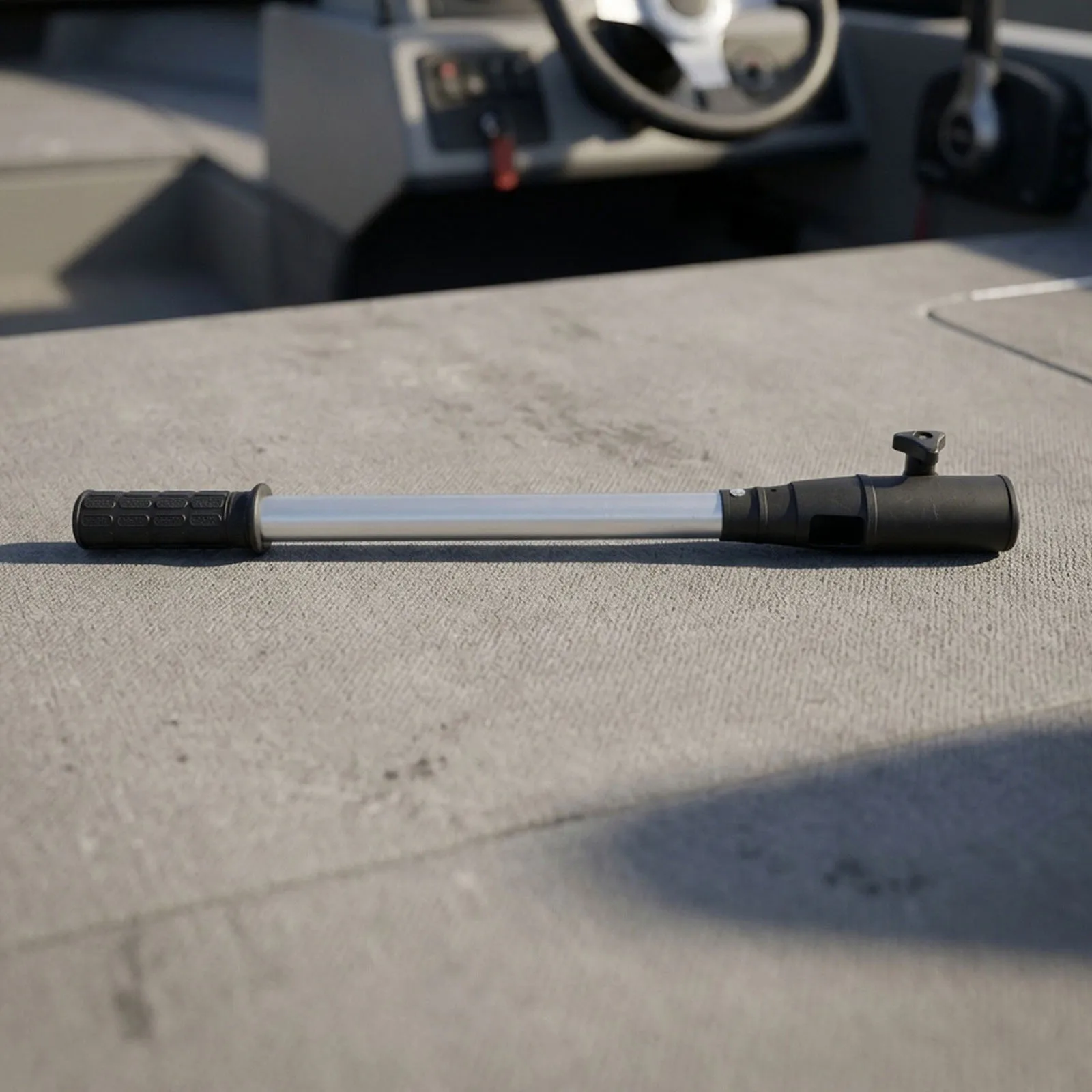 Boat Steering Handle Trolling Motor Ext Easy To Carry Enhanced Operating Flexibility Non-slip Rubber Grip Rowing Boat