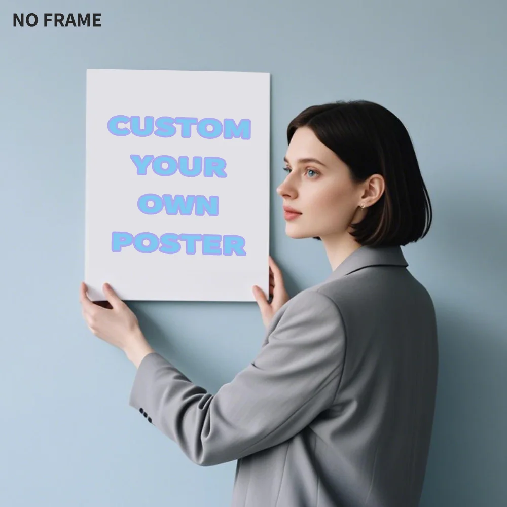 

1pc custom frameless canvas wall art, perfect for decorating your room with your own picture/photo, an ideal gift for family