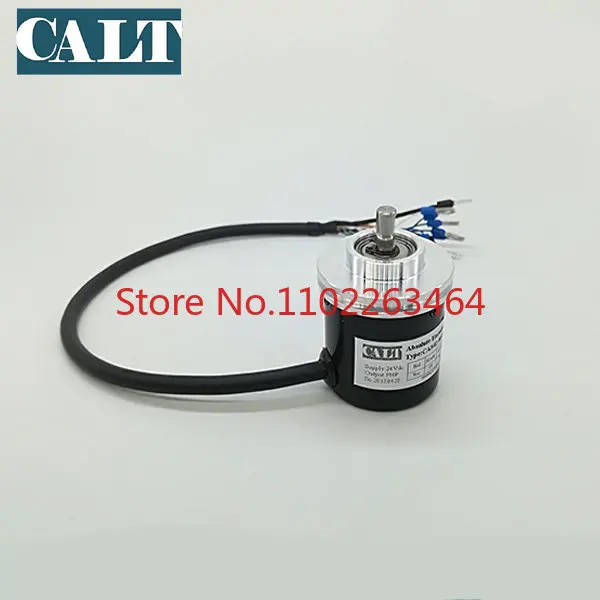 CALT 6mm shaft CNC lather machine Tool turret encoder CAS42 12 position pnp absolute encoder 24v