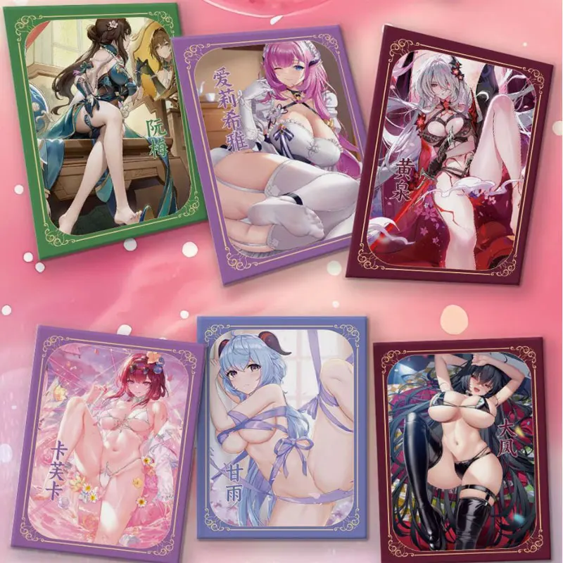 2024Newest Youwu Girl 3 Bullet Collection Card Goddess Story Waifu Booster Box ACG CCG TCG Doujin Toys Chrismas Hobbies Gift