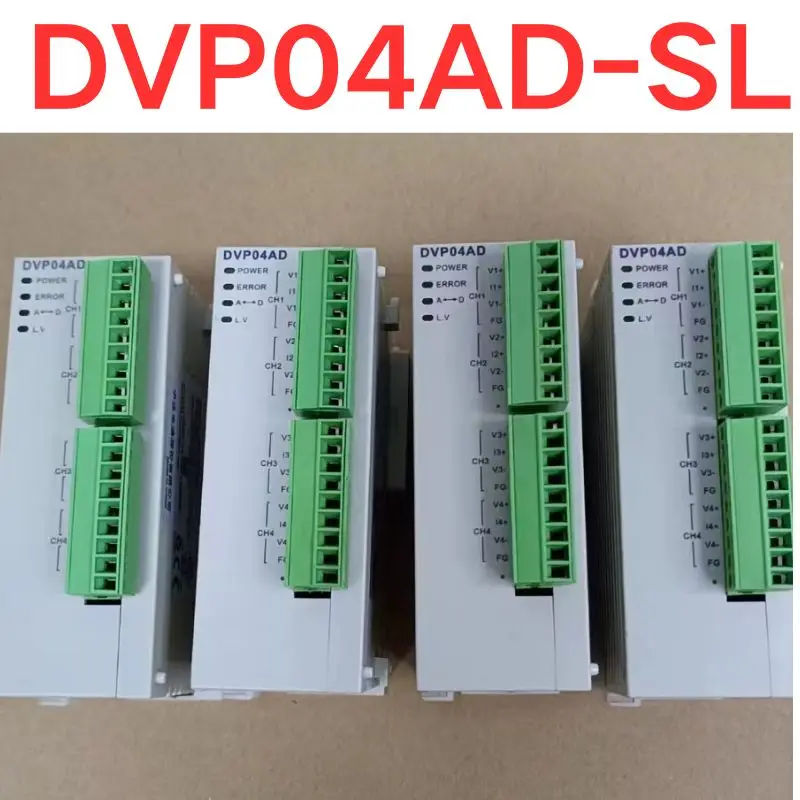 Second-hand test OK  Modulus expansion module DVP04AD-SL