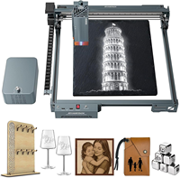 Atomstack 48W Laser A40 PRO V2 With Auto Air Assist Bulk Laser Engraving Machine For Wood Stone Metal Acrylic Leather Jewelry
