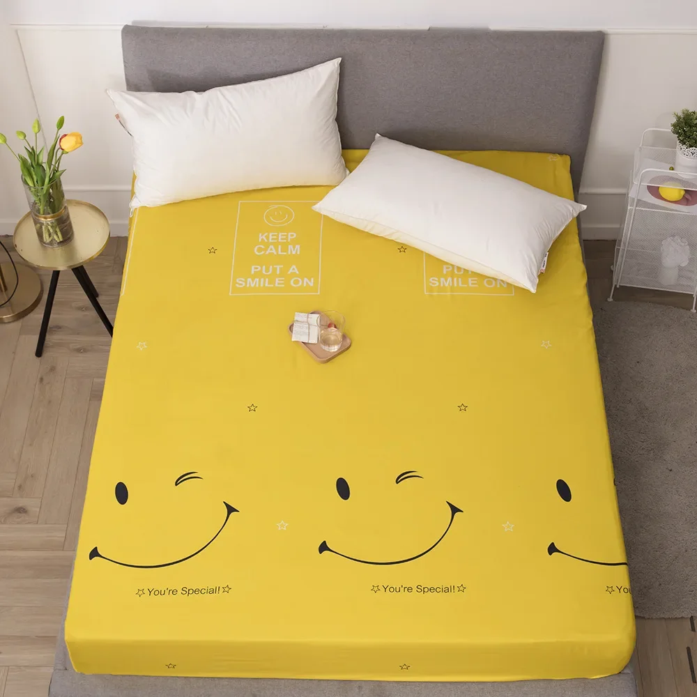 Waterproof mattress Printed dustproof bedspread Moisture-proof mattress cover Baby wetting bed bag  cover