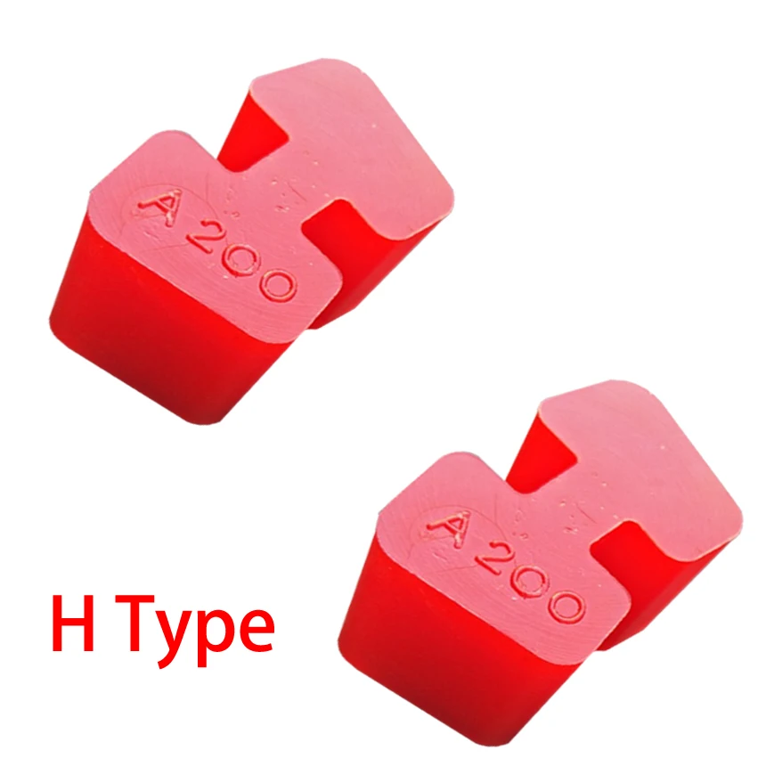 B315 JB5 JB6 JB7 JB9 H Type Red Polyurethane PU Flexible Pump Shaft Coupling Block Elastic Gasket Buffer Damper Cushion