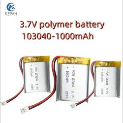 Polymer lithium battery 3.7 V 103040 1000mah can be customized wholesale CE FCC ROHS MSDS quality certification