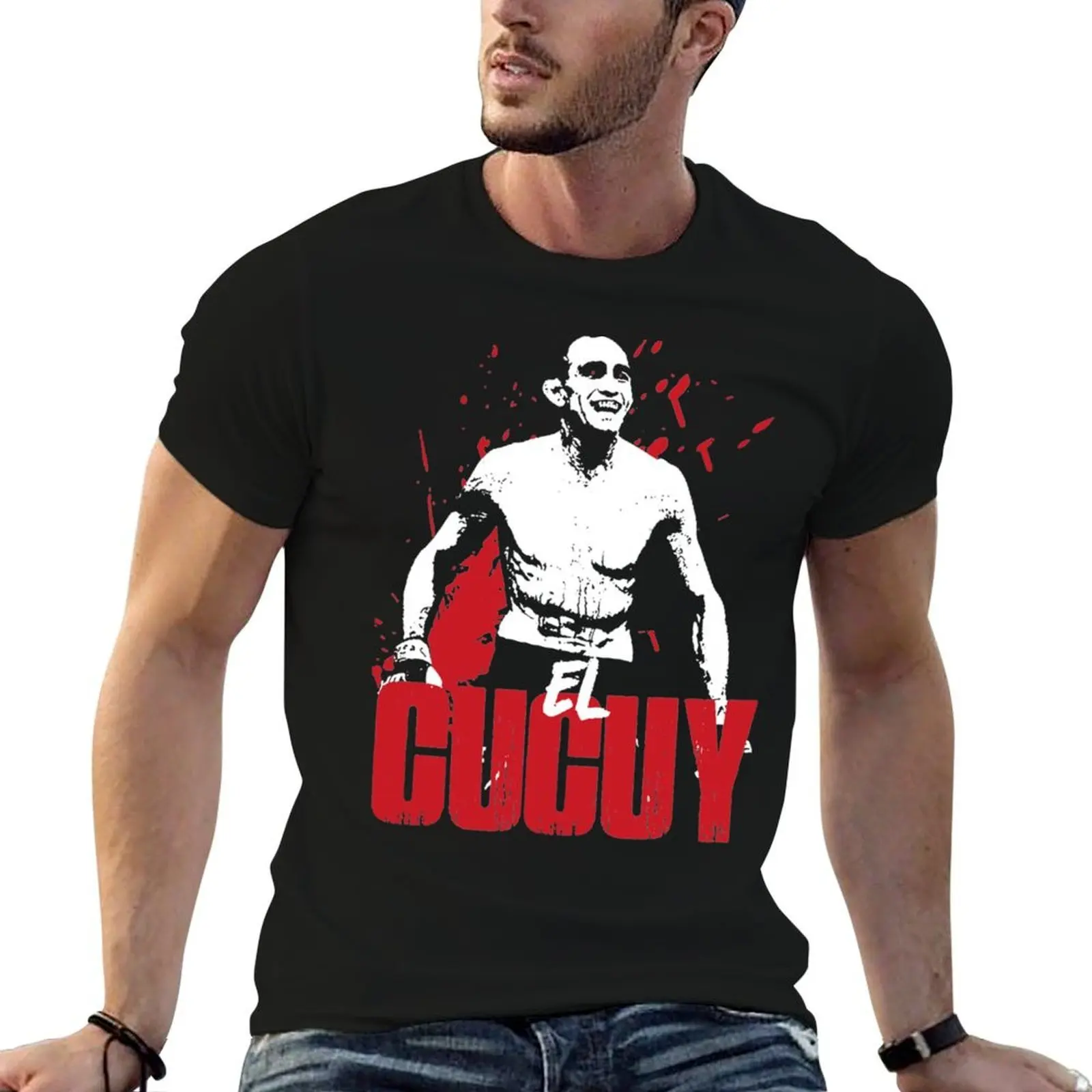 EL CUCUY - TONY FERGUSON T-Shirt mens graphic t shirts funny t shirts dark humor t shirt for man 100 percent cotton T-shirt