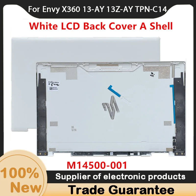 

New For HP Envy X360 13-AY 13Z-AY TPN-C147 LCD Back Cover Rear Lid Case / LCD Hinges M15276-001 M14500-001 AM2UT000120