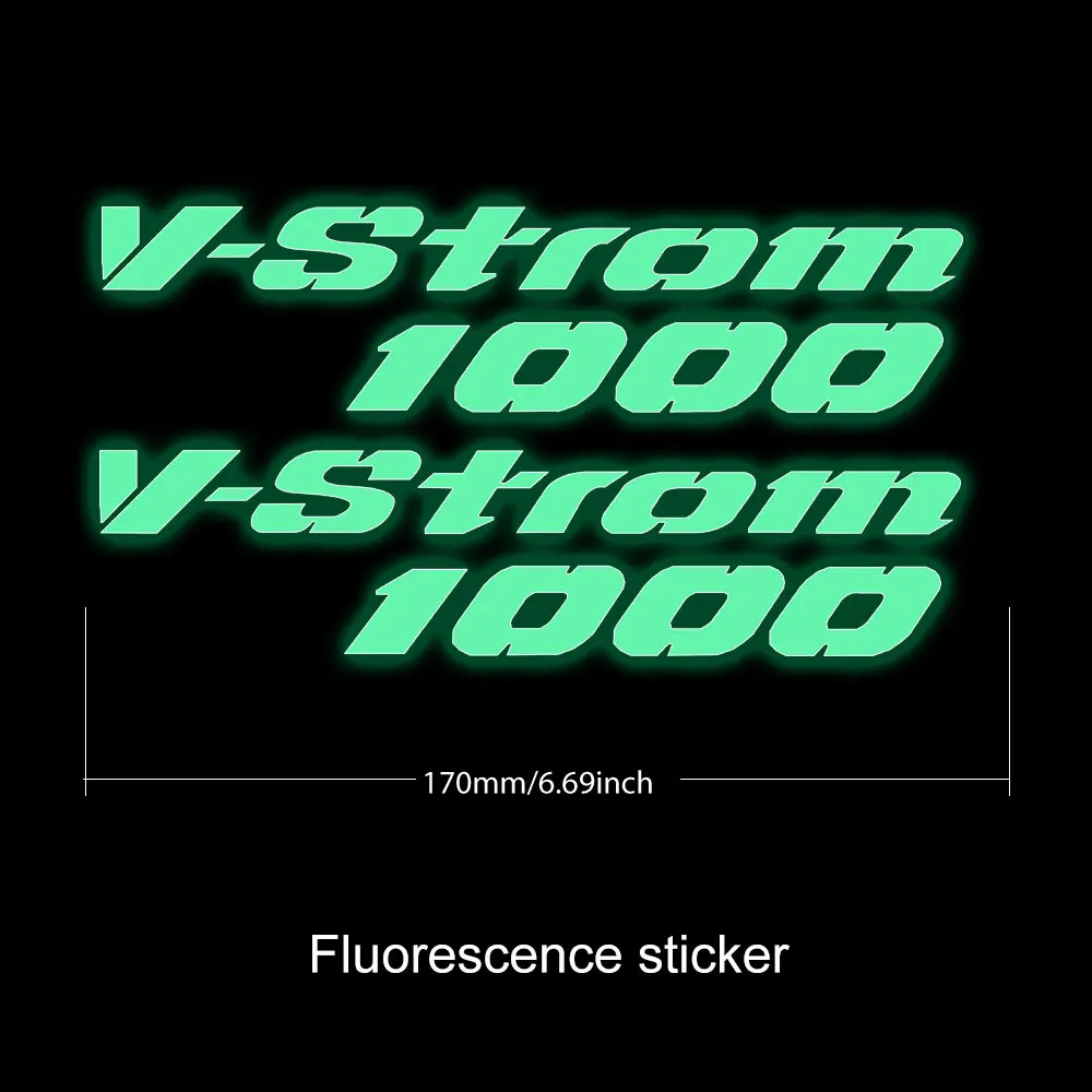 Motorcycle Glow Stickers VStrom 1000 XT for Suzuki V-Strom XT  DL1000 Vstrom1000 Accessories 2002 2003 2014 2015 2016 2018 2019