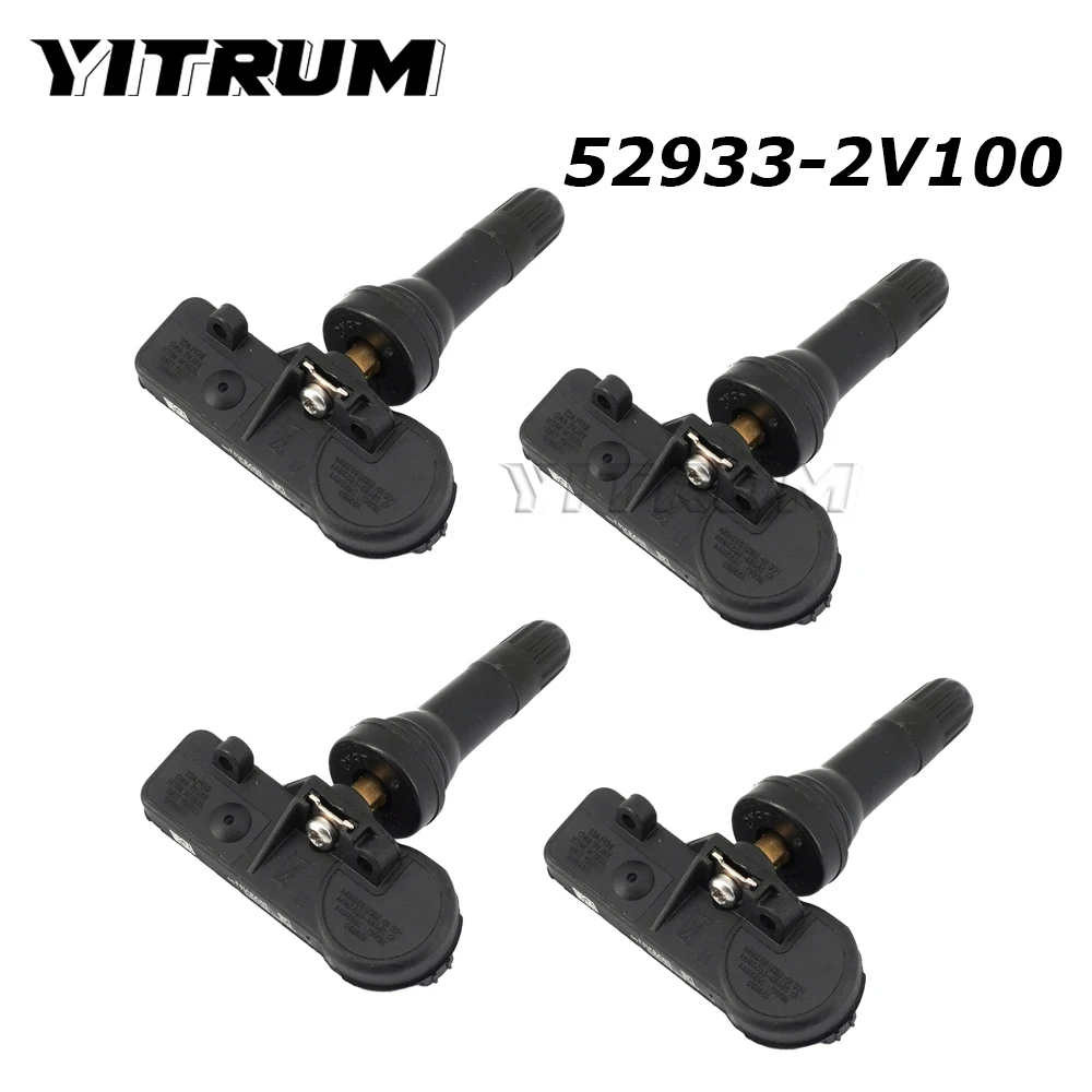 YITRUM 52933-2V100 For Hyundai Veloster 2011 2012 2013 2014 2015 2016-2020 TPMS Tire Pressure Monitor Sensor 433MHz 529332V100