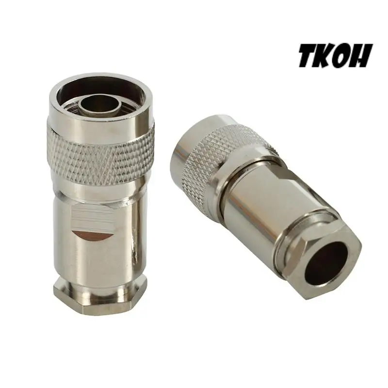 

TKOH-12 шт. Тип N зажим RG8 LMR400 RG165 RG213 7D-FB RF коаксиальный разъем