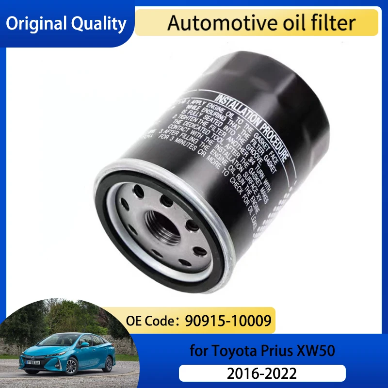 

Элемент масляного фильтра для Toyota Prius XW50 MK4 2016 2017 2018 2019 2020 2021 2022 90915-10009 аксессуары для автомобильной фильтрации масла, детали