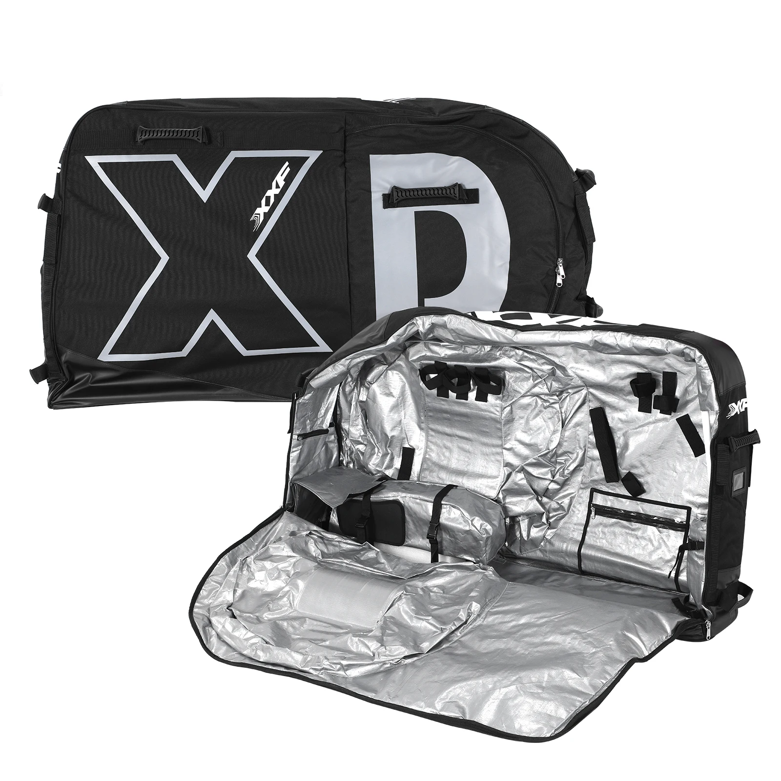 

Lightweight MTB Travel Bags With Wheels for 26/27.5/29in MTB & 700C Road Bicycle Mountain Bike Cycling Carry Case Waterproof